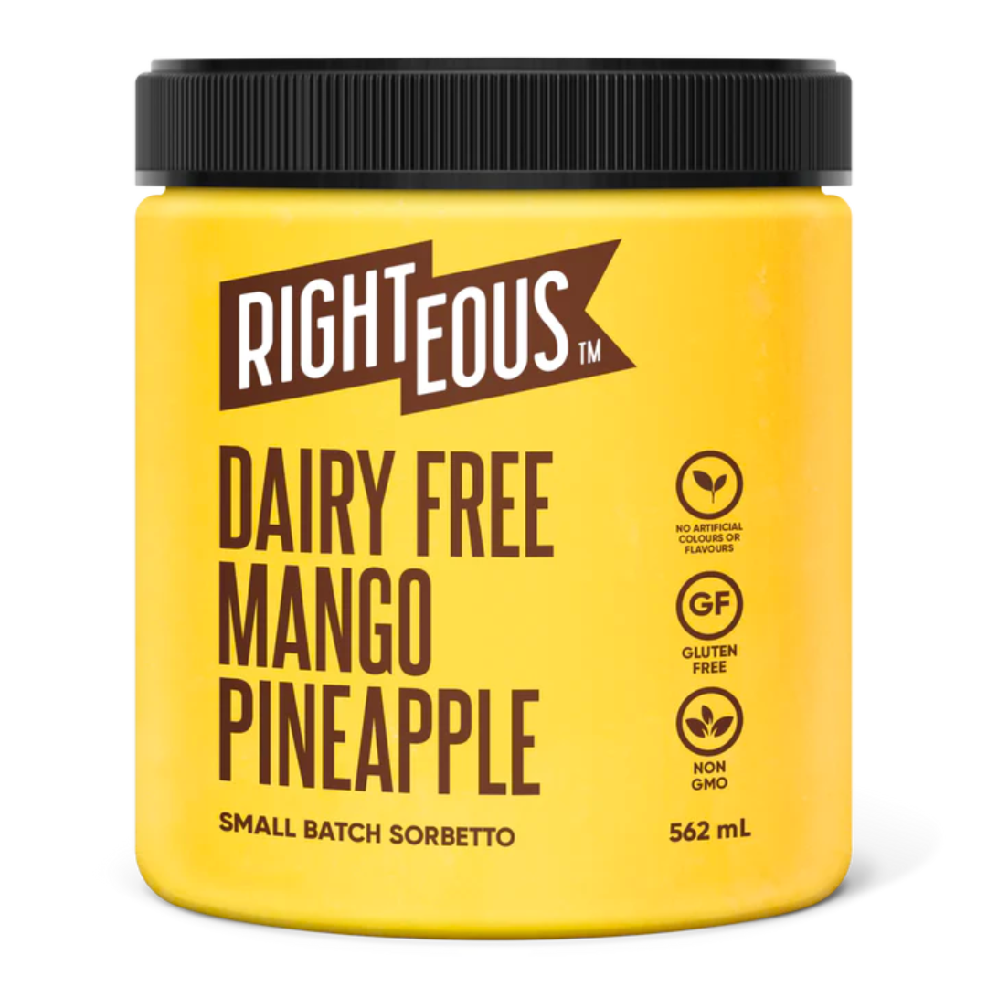 Righteous Sorbet Mangue Ananas / 562ml