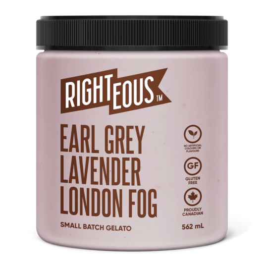 Righteous Lavender London Fog Gelato / 562ml