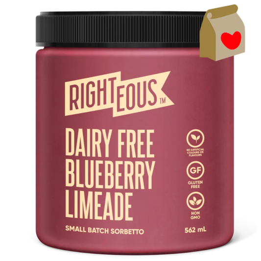 Righteous Blueberry Limeade Sorbetto / 562ml