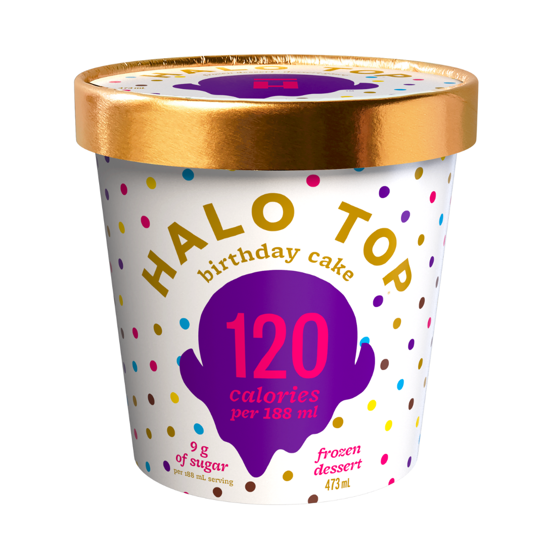 Halo Top Birthday Cake Ice Cream / 473ml