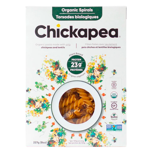 Chickapea Pâtes spirales / 227g