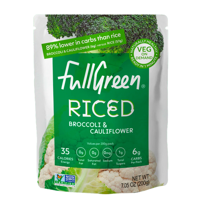 Fullgreen  Riced Broccoli And Cauliflower / 200g