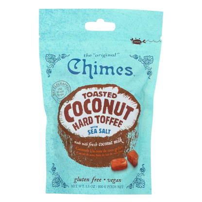 Chimes Toasted Coconut Toffee With Sea Salt / 100g