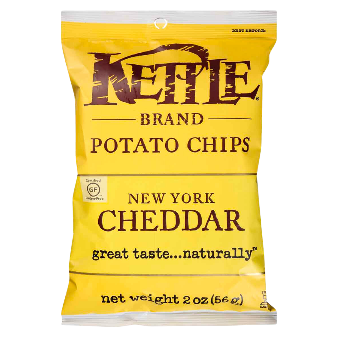 Kettle Cheddar Chips / 56g