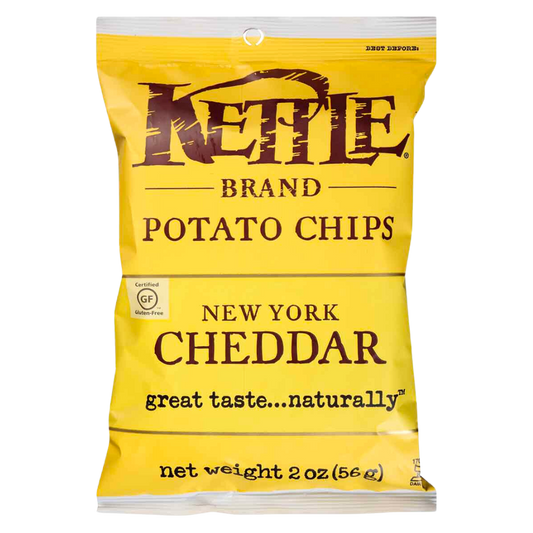 Kettle Cheddar Chips / 56g