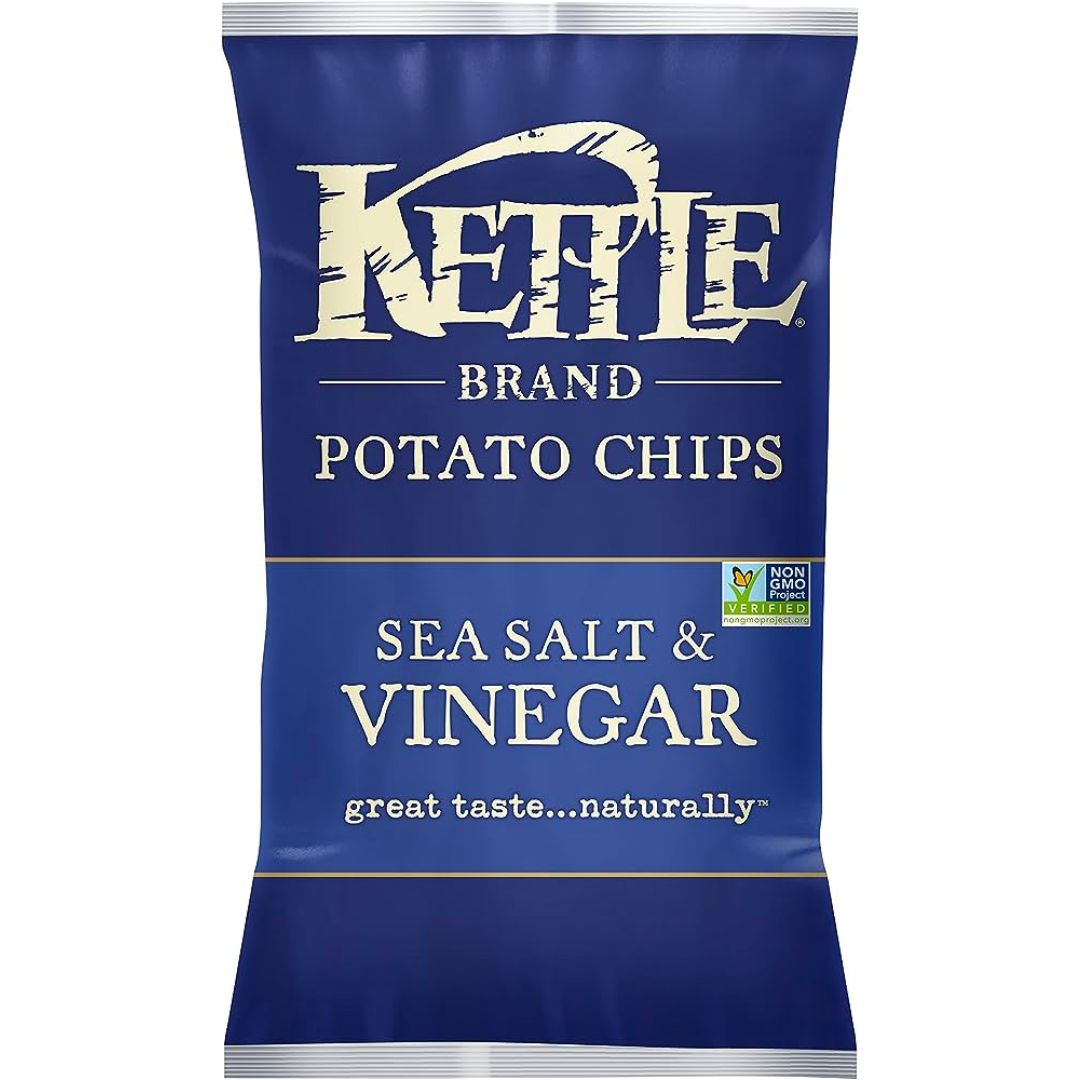 Kettle Sea Salt Vinegar Chips / 56g
