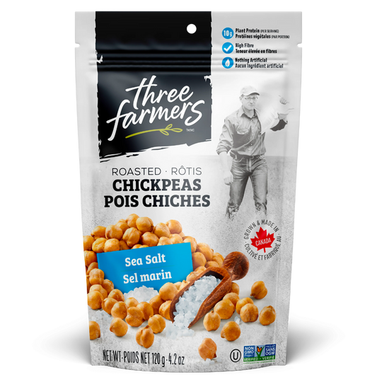 Three Farmers Chickpeas Lightly Salted / 120g