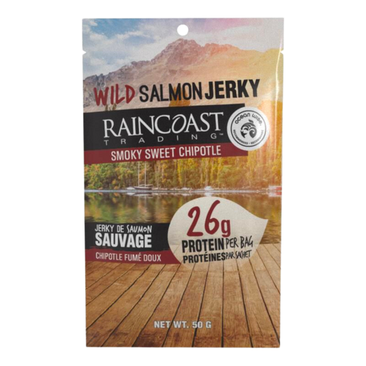 Raincoast Trading Wild Salmon Jerky Smoky Sweet Chipotle / 50g