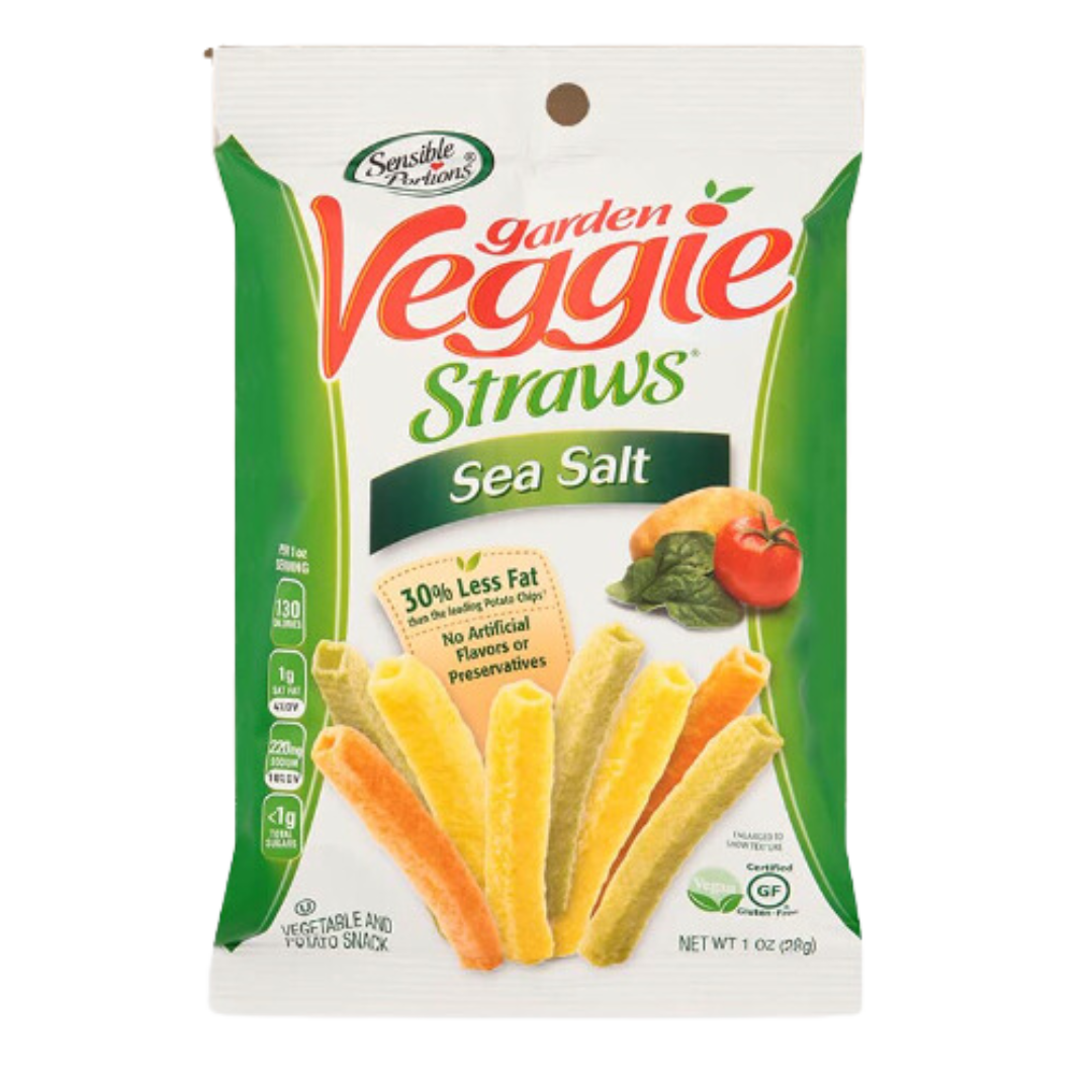 Sensible Portions Veggie Straws Snack / 28g