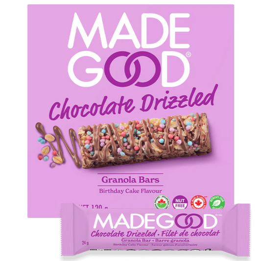 Made Good Chocolate Drizzled Birthday Cake Bars / 5x24g