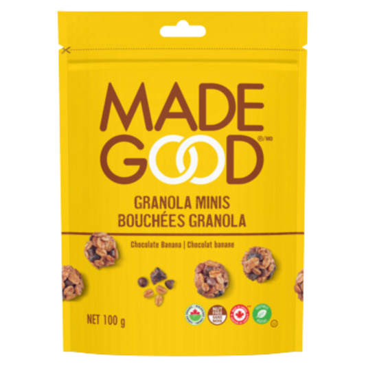 Made Good Minis de granola Choco Banane en sachet / 100g