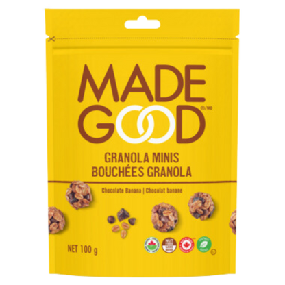 Made Good Minis de granola Choco Banane en sachet / 100g