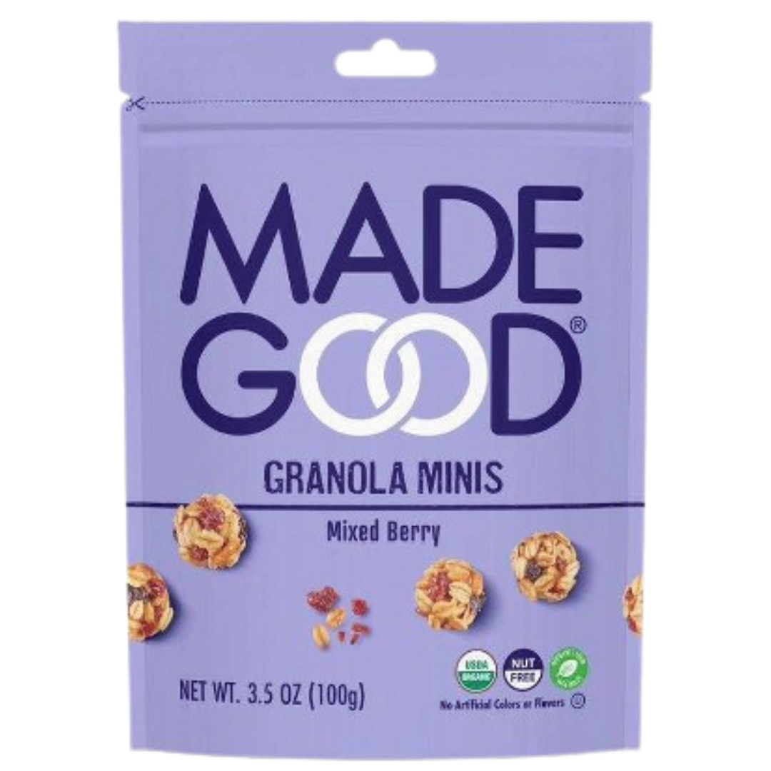 Made Good Minis de Granola aux baies mélangées en sachet / 100 g