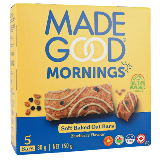 Made Good Bfast Soft Baked Bars Blueberry / 5x30g