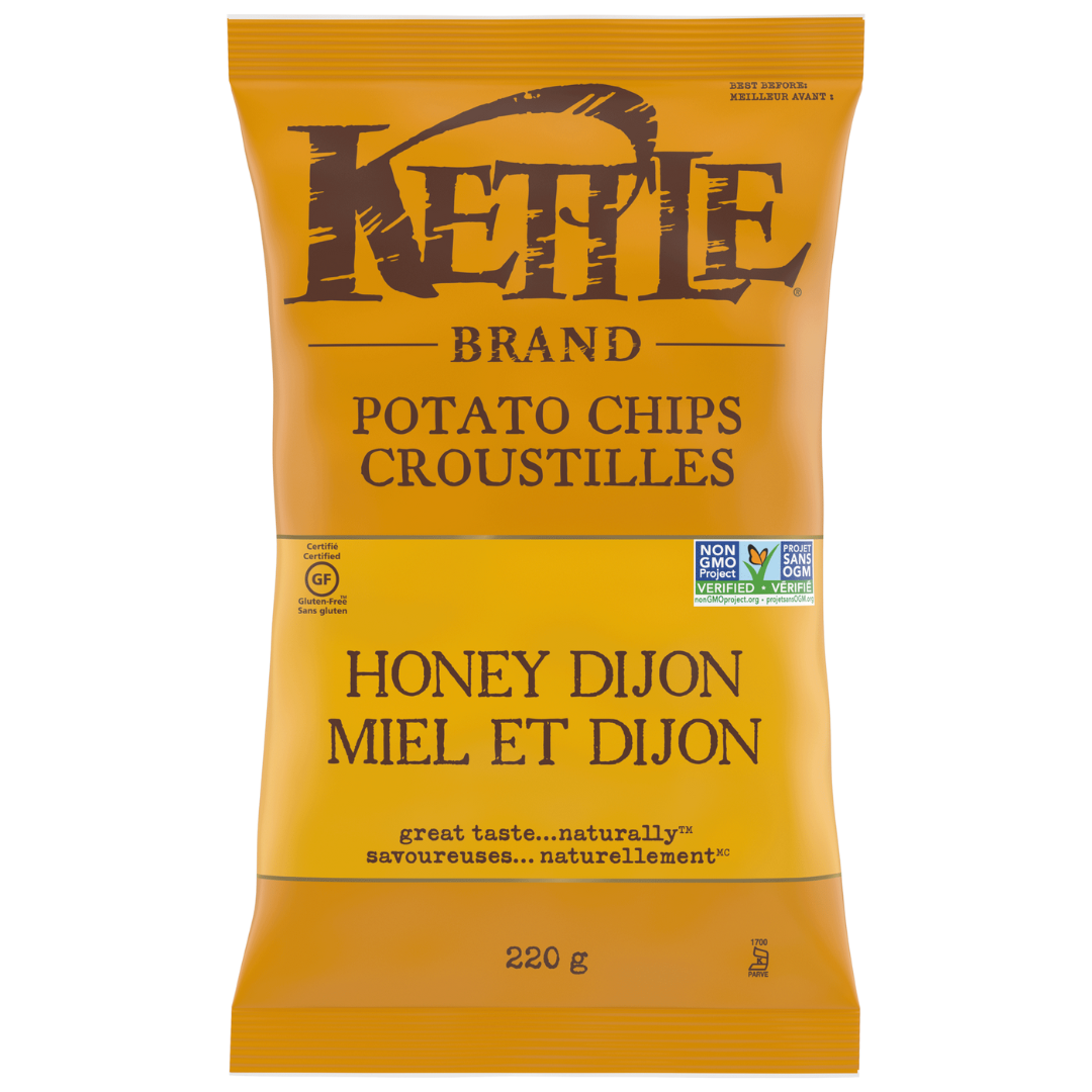 Kettle Honey Dijon Chips / 198g