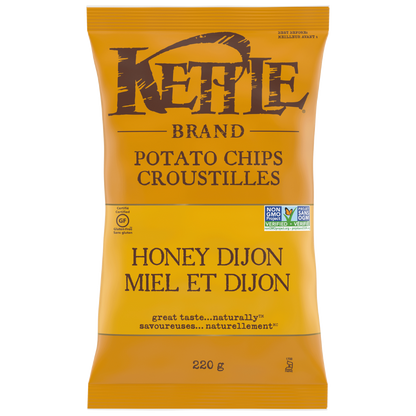 Kettle Honey Dijon Chips / 198g