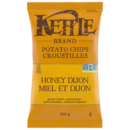 Kettle Honey Dijon Chips / 198g