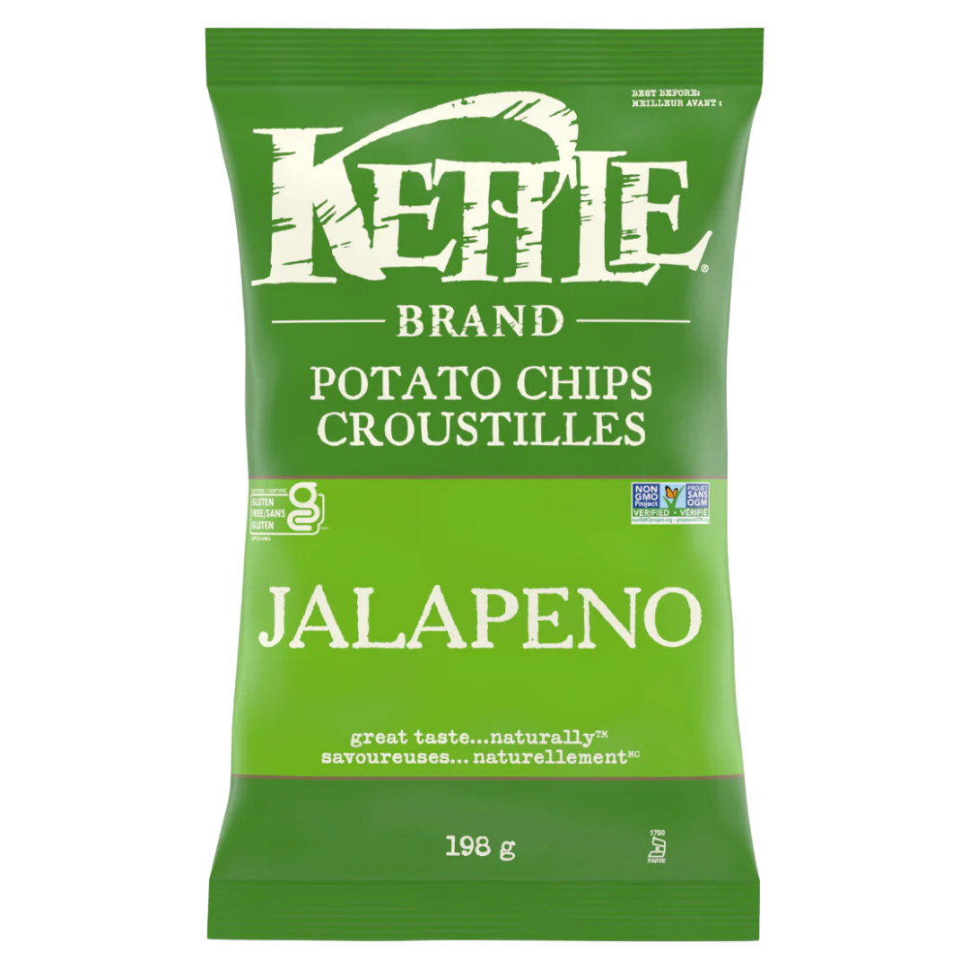Kettle Jalapeno Chips / 198g