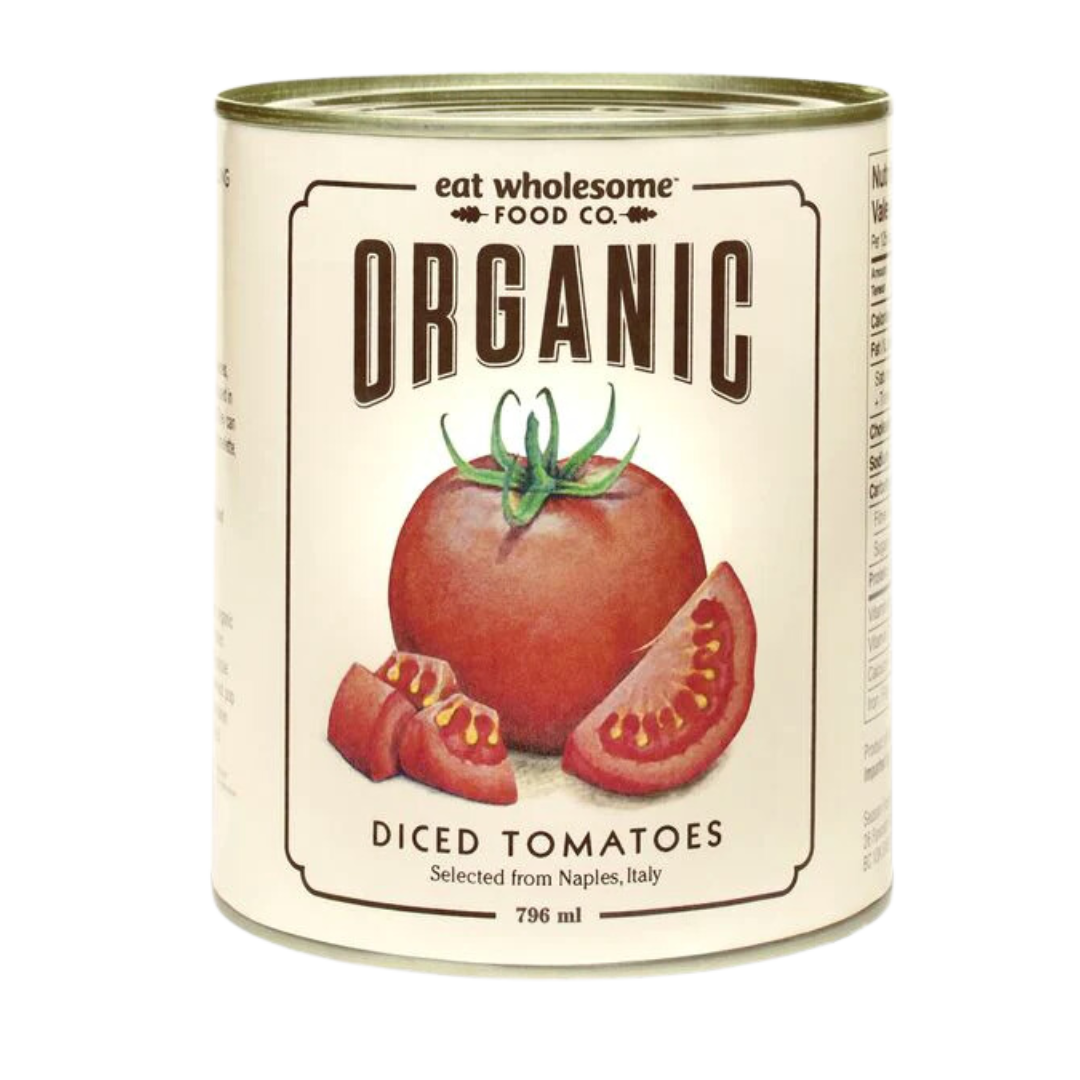 Eat Wholesome tomates en dés biologiques / 796 ml