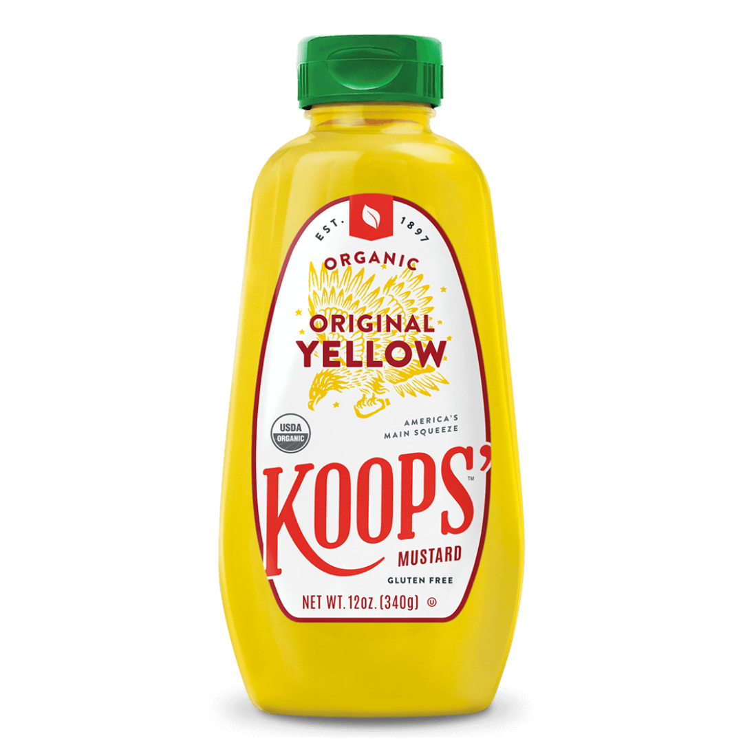 Koops Organic Yellow Mustard / 325ml