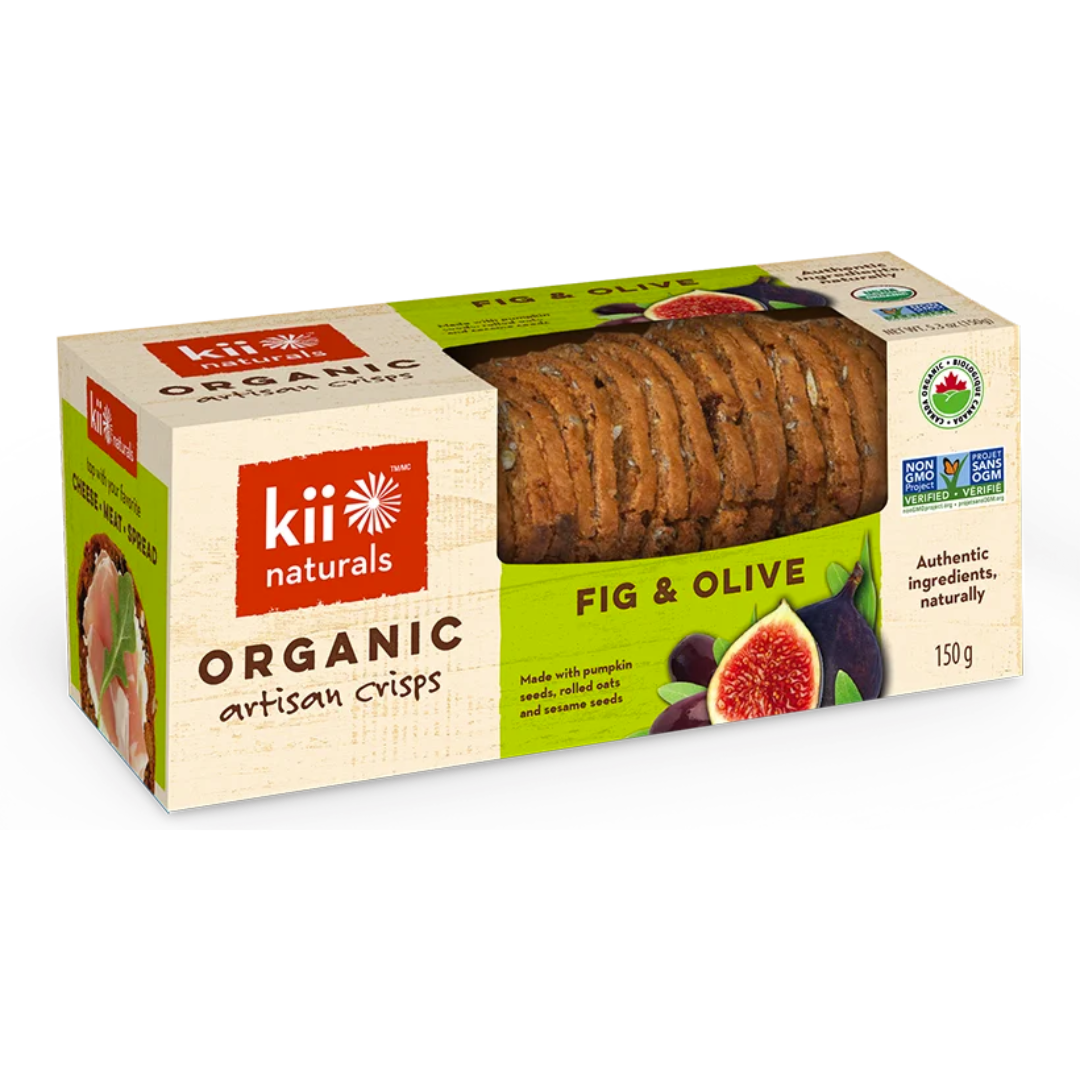 Kii Fig & Olive Artisan Crisps / 150g