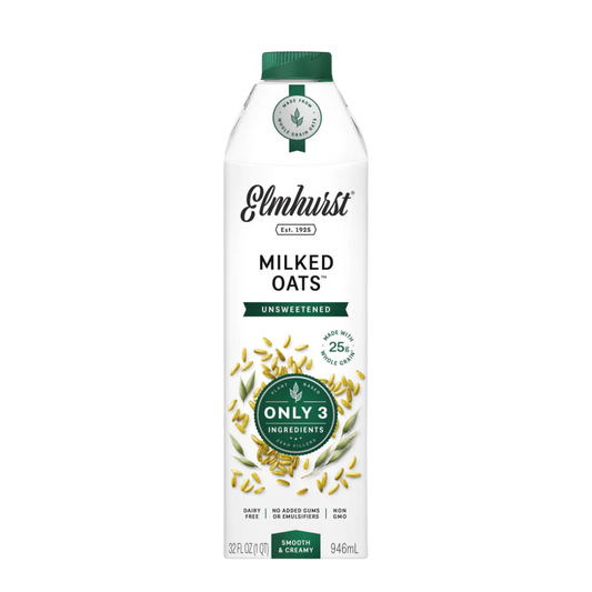 Elmhurst Unsweetened Oat Milk / 946ml