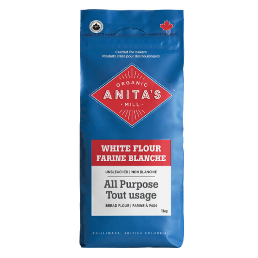 Anita's Farine blanche tout usage non blanchie / 1kg