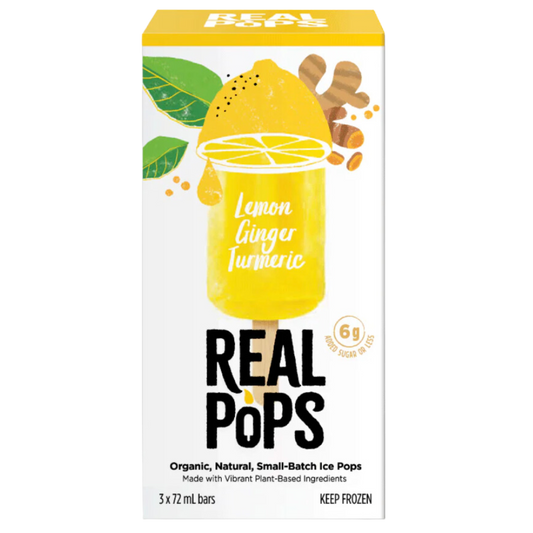 Everreal Lemon Ginger Turmeric Real Pops / 216ml