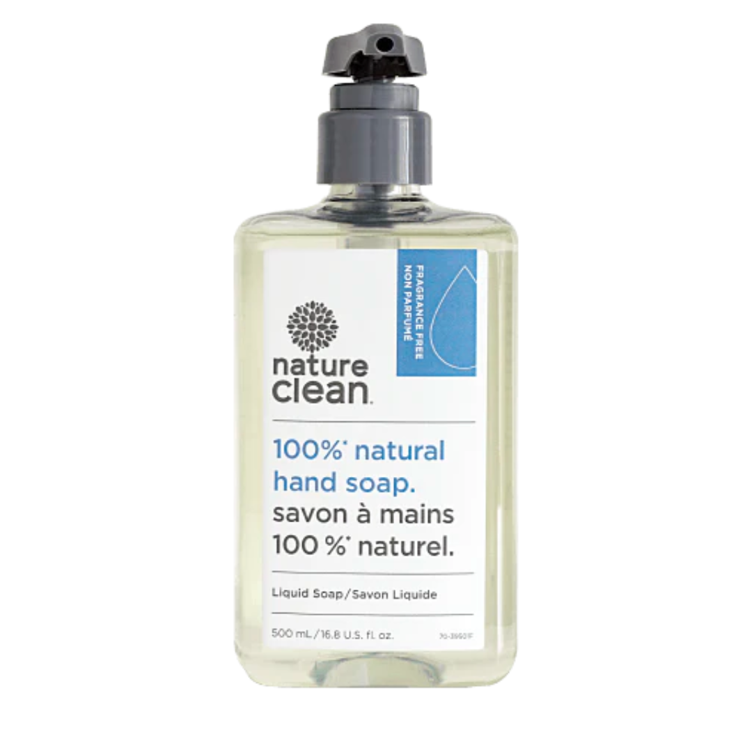 Nature Clean Savon liquide pour les mains sans parfum/ 500ml