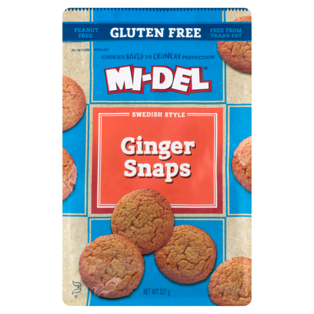Mi-Del GF Ginger Snaps / 227g