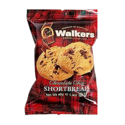 Walkers Chocolate Chip Cookies Pack / 40g