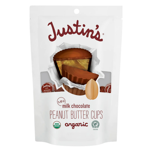 Justin's Mini Milk Chocolate Peanut Butter Cups / 120g