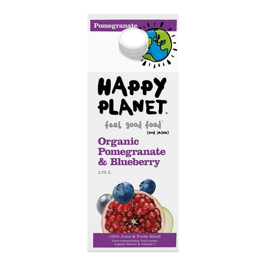 Happy Planet Pomegranate Blueberry Juice / 1.75L