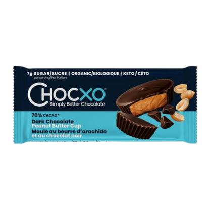 Chocxo Coupes au beurre d'arachide / 28g