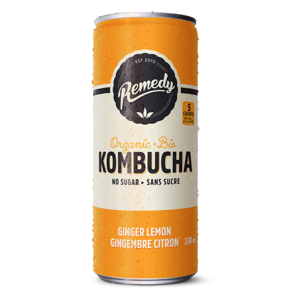 Remedy Kombucha Citron Gingembre / 330ml