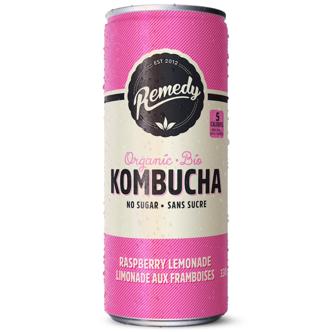Remedy Raspberry Lemonade Kombucha / 330ml