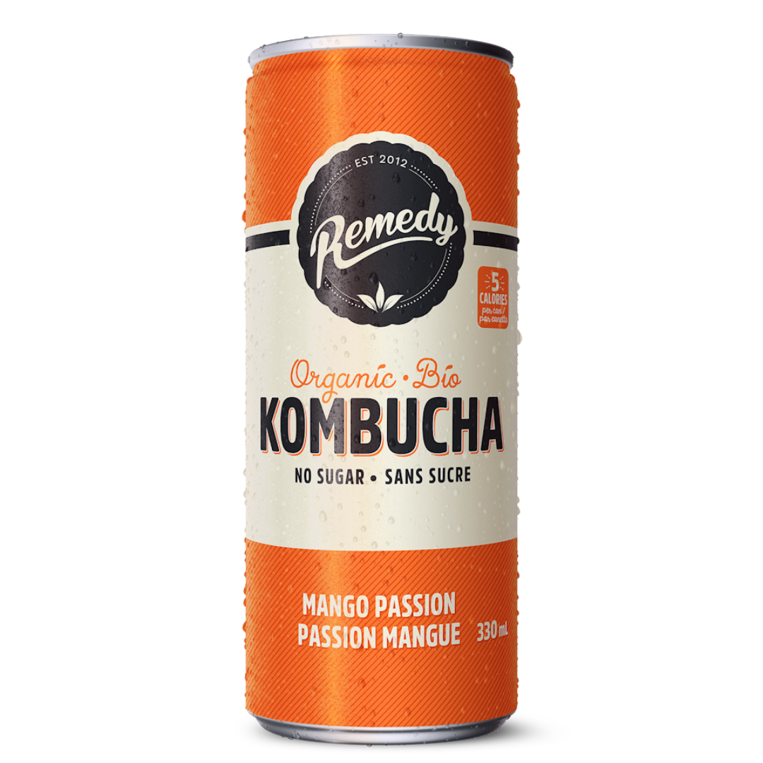 Remedy Mango Passion Kombucha / 330ml