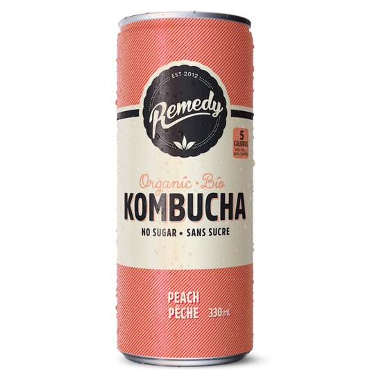 Remedy Kombucha Pêche / 330ml