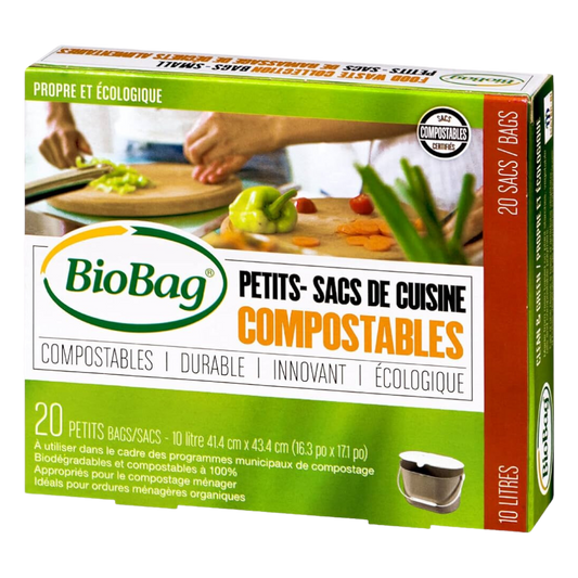 Biobag Petits Sacs de Cuisine 10L / 20ct
