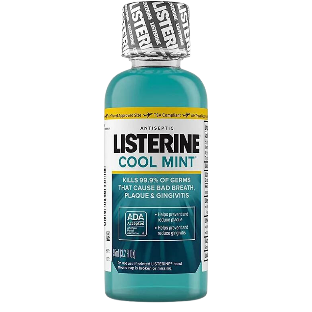 Listerine Cool Mint Antiseptic Mouthwash 95mL