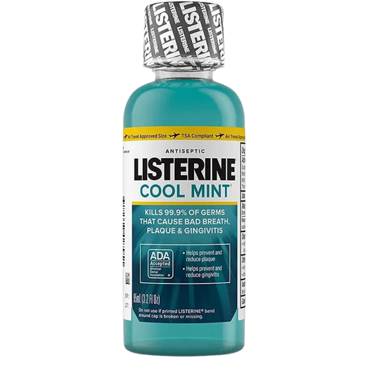 Listerine Cool Mint Antiseptic Mouthwash 95mL