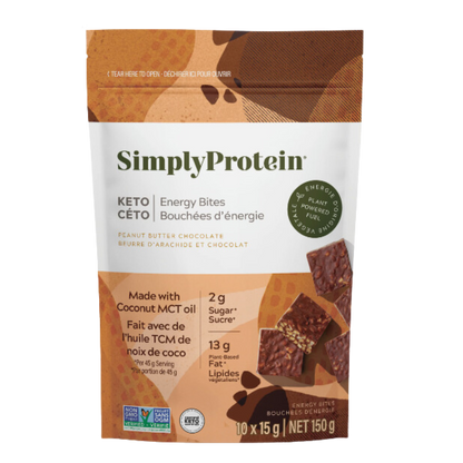 Simply Protein Peanut Butter Chocolate - Keto Bites/150g