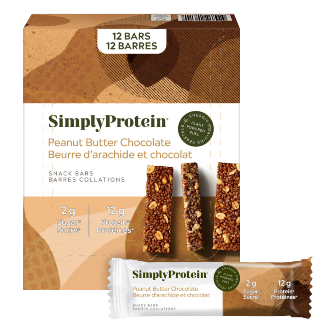 Simply Protein Peanut Butter Chocolate - Snack Bar Box/4x40g