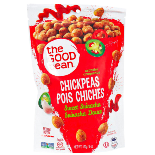 The Good Bean Pois chiches Sriracha sucrée / 170g