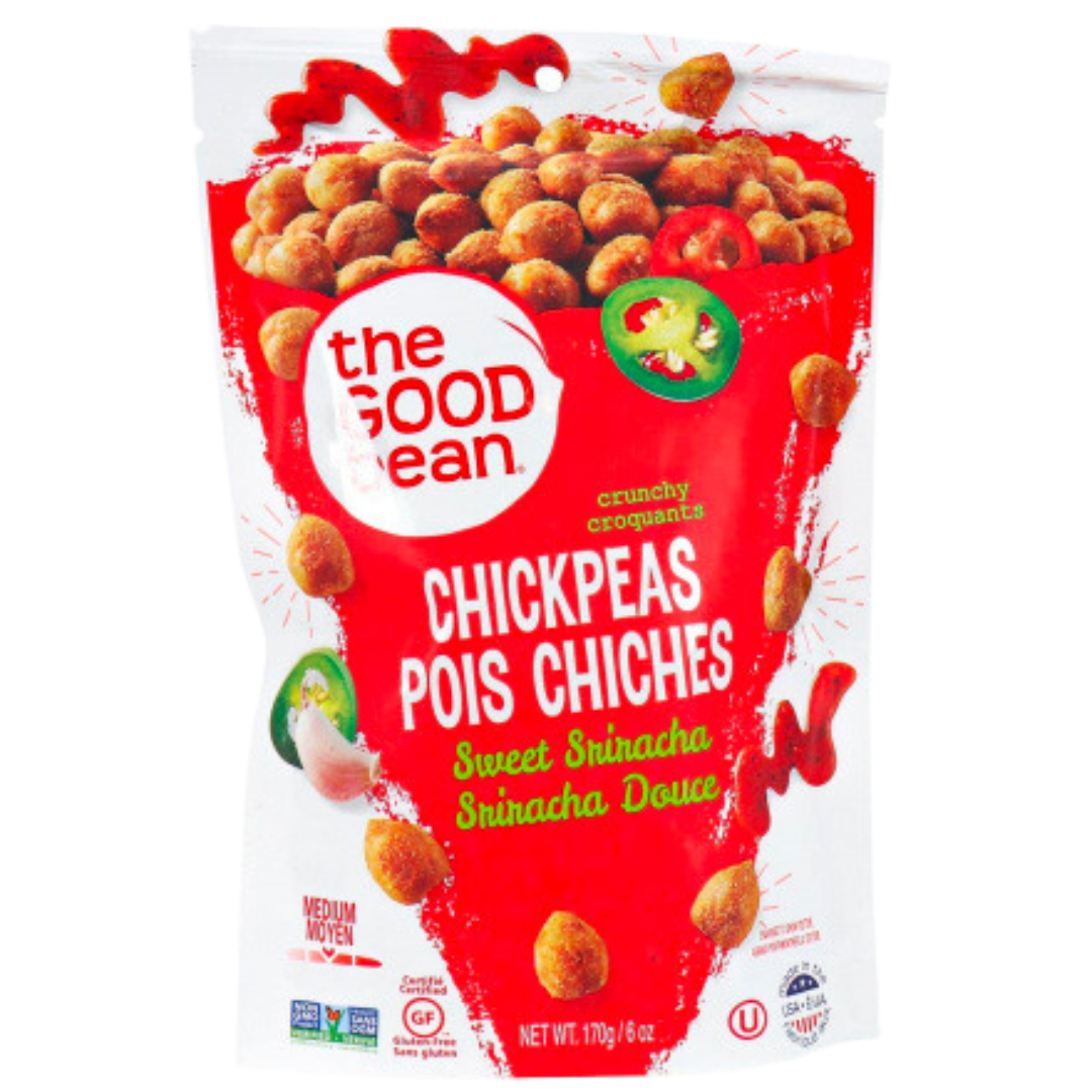 The Good Bean Pois chiches Sriracha sucrée / 170g