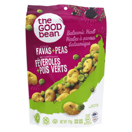 The Good Bean Favas & Peas - Balsamic Herb/170g