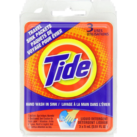 Tide Détergent liquide pour lavage à la main 5 ml / 3 ct