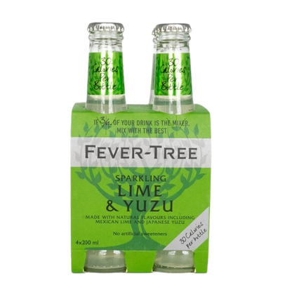 Fever Tree Sparkling Lime Yuzu / 4x200ml