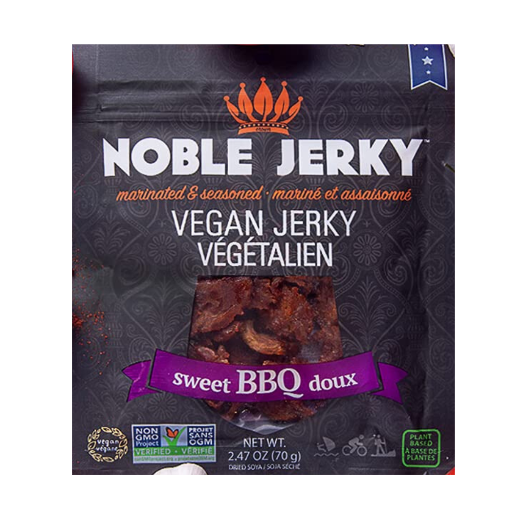 Noble Jerky Sweet BBQ Vegan Jerky / 70g