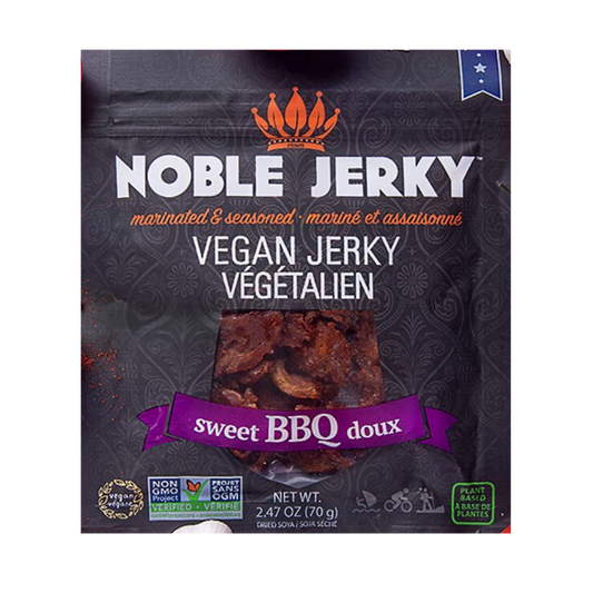 Noble Jerky Sweet BBQ Vegan Jerky / 70g